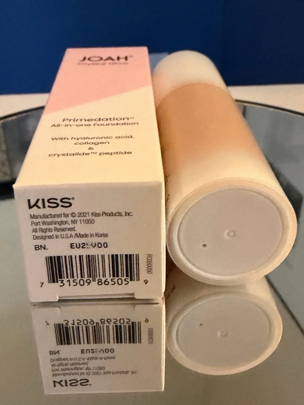 JOAH Crystal Glow Peptide-Infused Foundation Fair Light Cool Undertones FC050